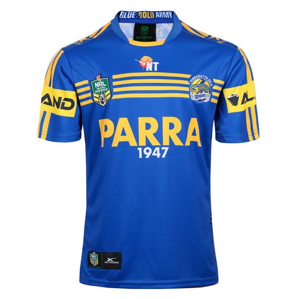 Maillot Rugby Parramatta Eels Domicile 2017 2018 Bleu